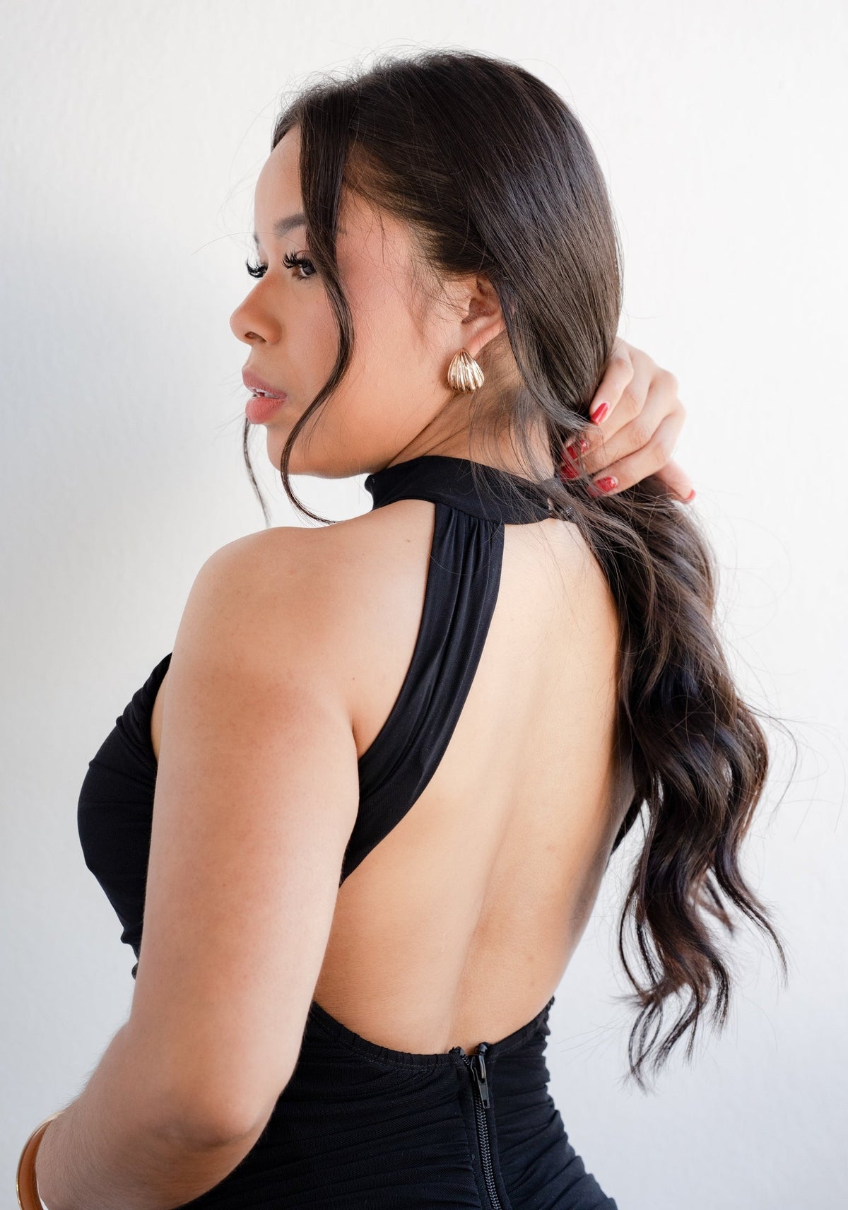 Vestido Elegance Luxe Negro