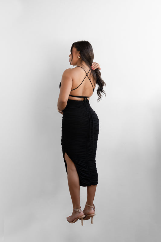 Vestido  Midi Noir