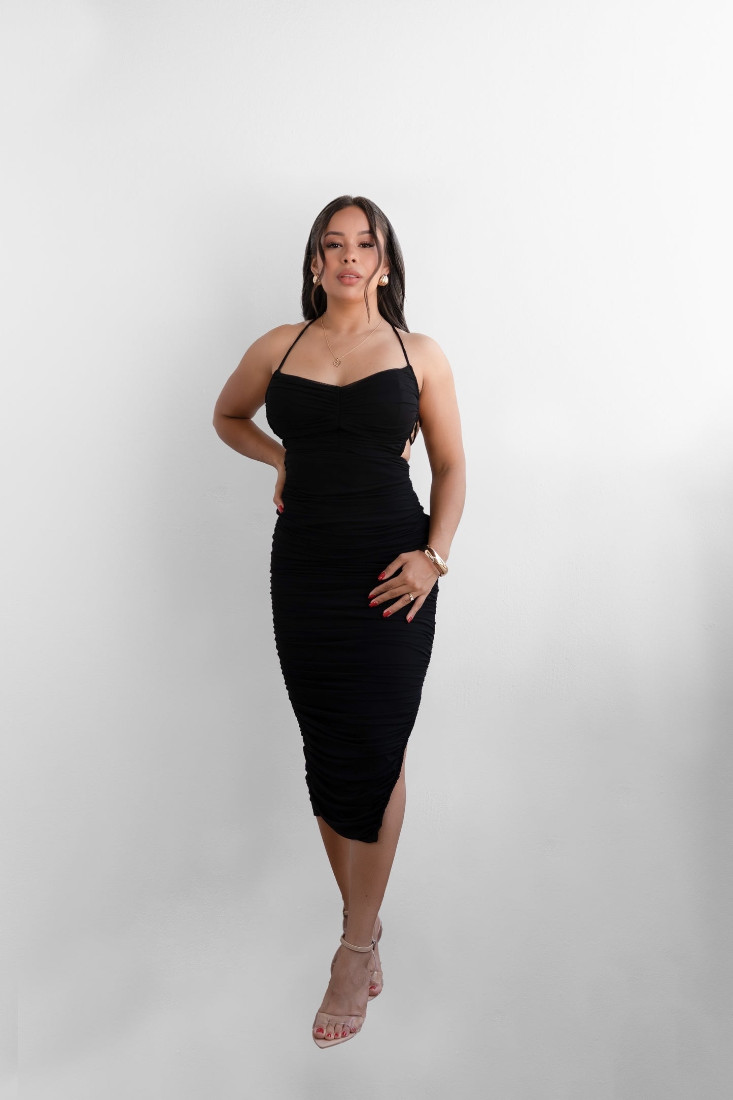 Vestido  Midi Noir