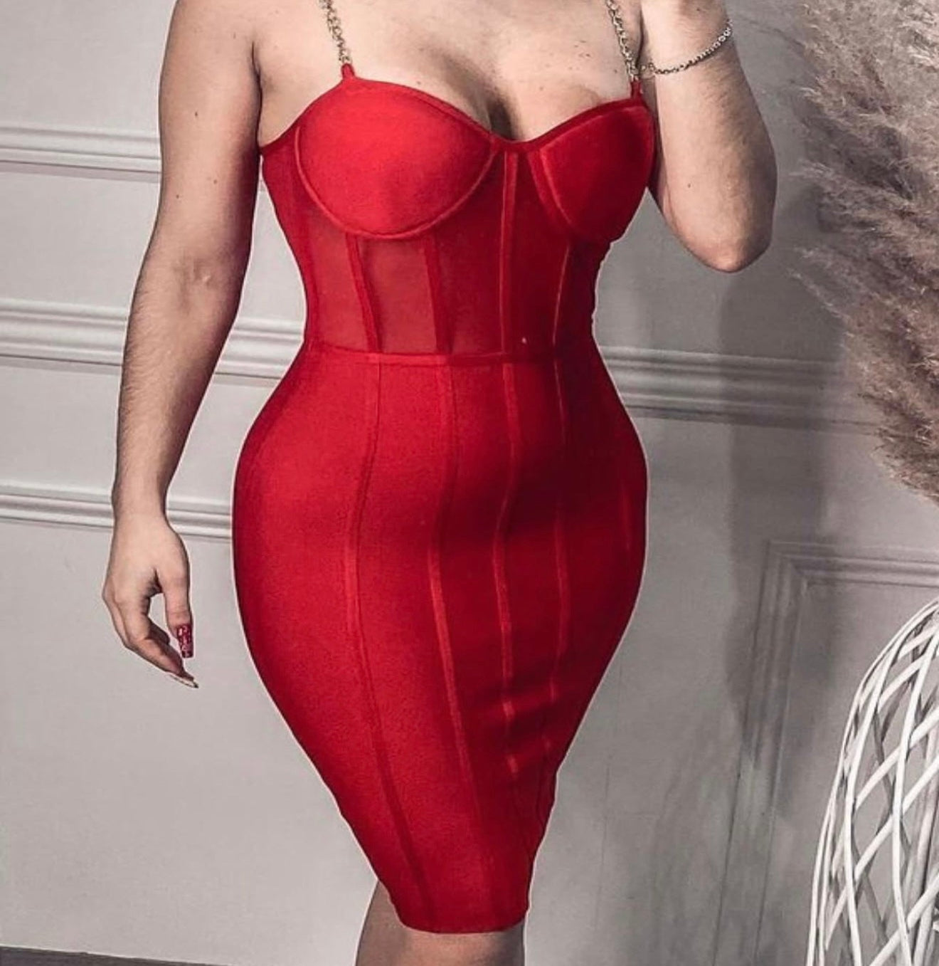 Vestido Red Glam